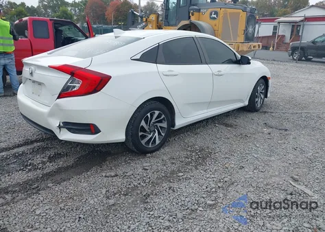 2018 Honda Civic Ex из США, поврежденный, VIN 2HGFC2F7XJH566134